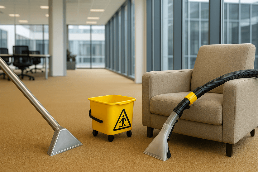 Carpet and Upholstery Care: Professional Deep Cleaning for Commercial Facilities