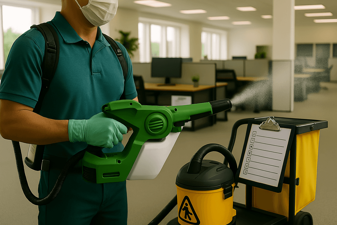 The Benefits of Electrostatic Disinfecting for Commercial Facilities
